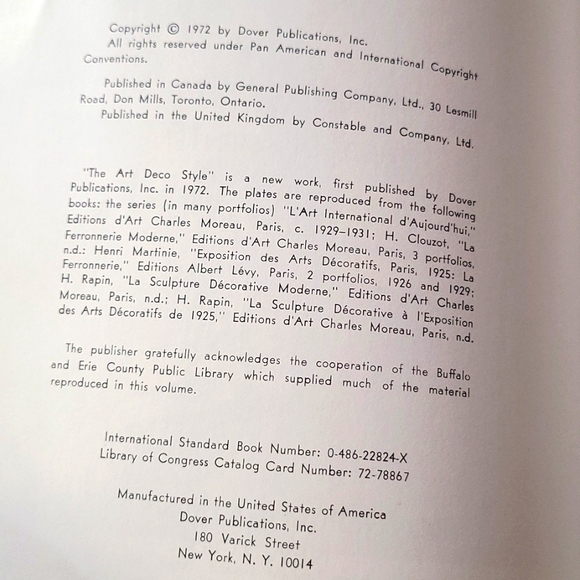 Vintage 1970s Softcover Art Deco Style Book Architecture Sculpture Graphics - Picture 3 of 11